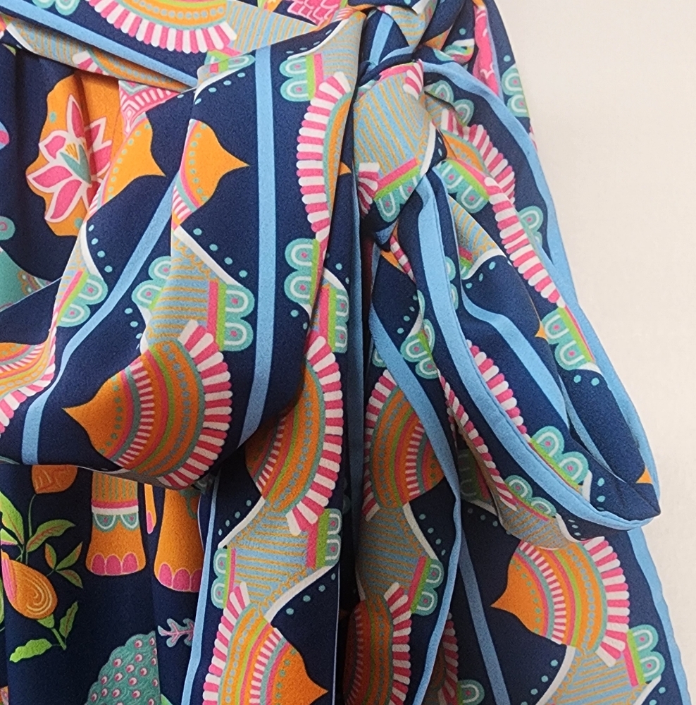 Gretchen Scott Bon Voyage Elephant Print‎ Pant - Picture 7 of 9